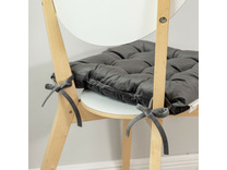 Подушка для стула однотонная велюровая 40*40 / Sofi de Marko