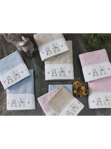 Набор детских полотенец Lamite махровые в подарочной упаковке (30*50, 50*70, 70*130) / Maison dor