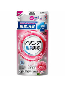 Кондиционер-ополаскиватель для белья Huming Розовый сад в мягкой упаковке, 400 мл / Kao