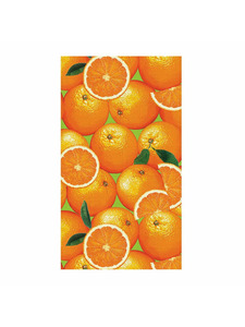 Полотенце 764538 Апельсины вафельное 40*70 / Нордтекс