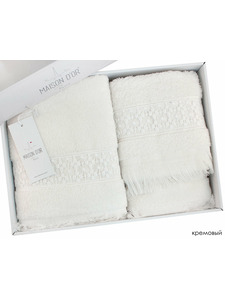 Набор полотенец Suzanne махровые в подарочной упаковке (30*50, 50*100, 70*140) / Maison Dor