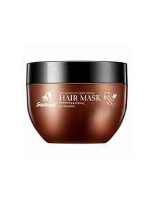 Увлажняющая маска для волос Soulcool масло макадамии 250 мл / Lion