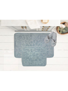 Набор ковриков для ванной Stone kw 110 хлопковый 50*60, 60*100 / Karven