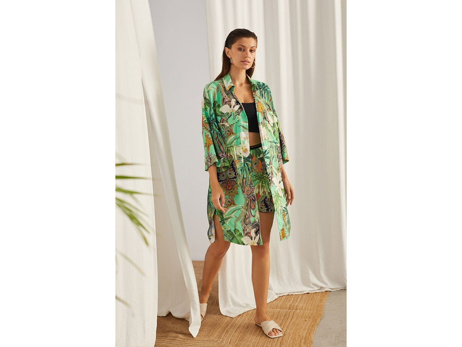 Халат-рубашка женский 61728 / Laete