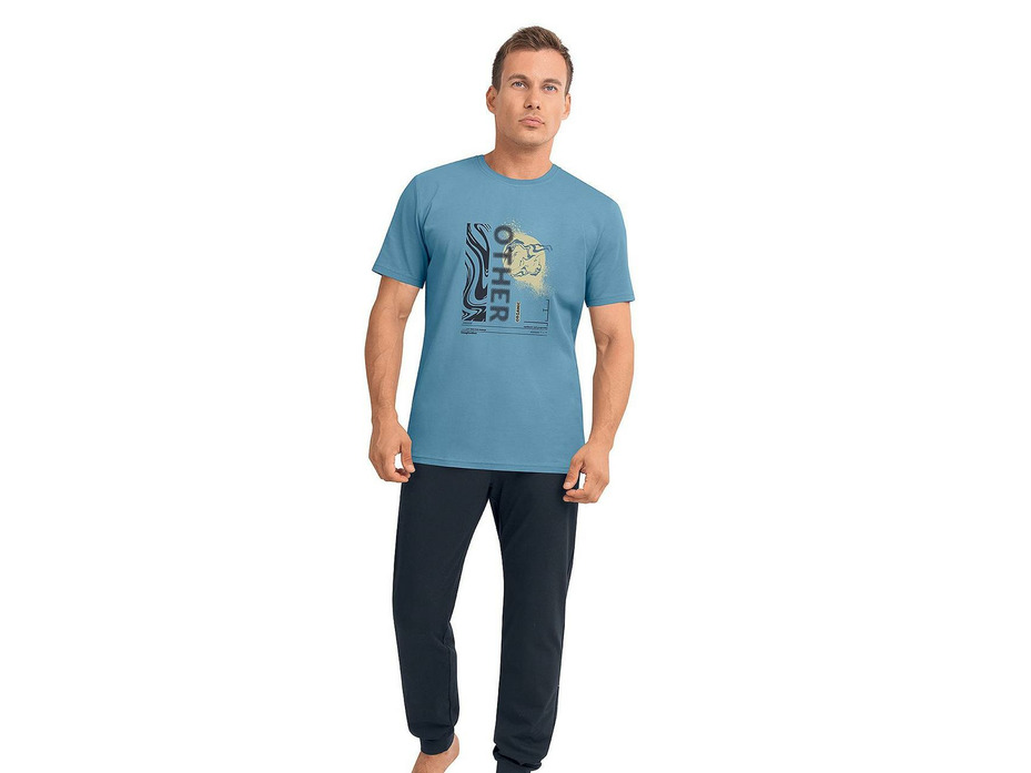 Костюм мужской, футболка и брюки MHP422012/2 / Clever
