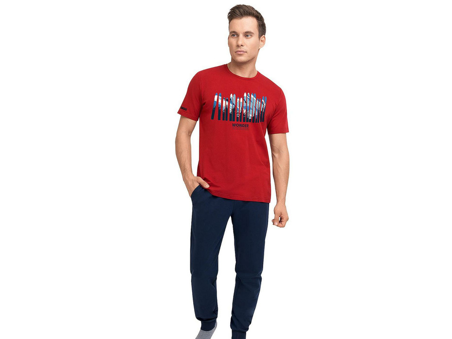 Костюм мужской, футболка и брюки MHP520112/2 / Clever