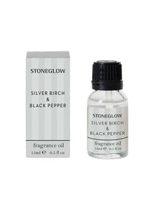 Серебрянная береза и черный перец, Ароматное масло 15 мл / Stoneglow