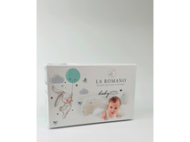 Комплект постельное белье с пледом ранфорс для новорожденных / La Romano