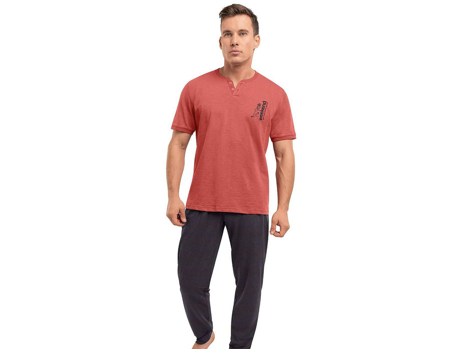 Костюм мужской, футболка и брюки MHP530522/2 / Clever