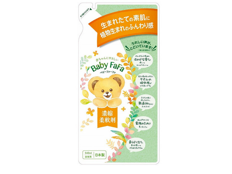 Кондиционер для детского белья Baby Series в мягкой упаковке, 540 мл / NS FaFa