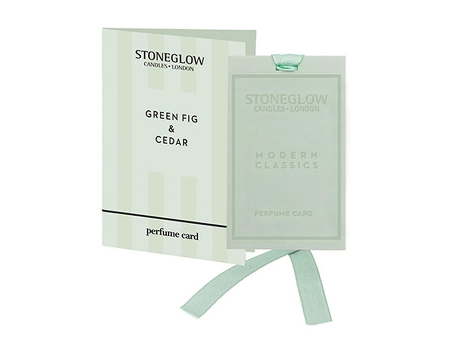 Зеленый инжир и кедр, Ароматная карточка / StoneGlow