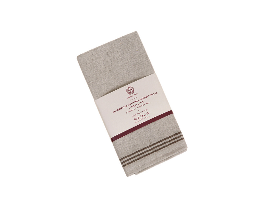 Набор полотенец Linen line льняные (50*70, 2 шт) / Luxberry