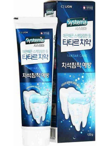 Зубная паста для профилактики против образования зубного камня Systema Tartar 120 гр / Lion