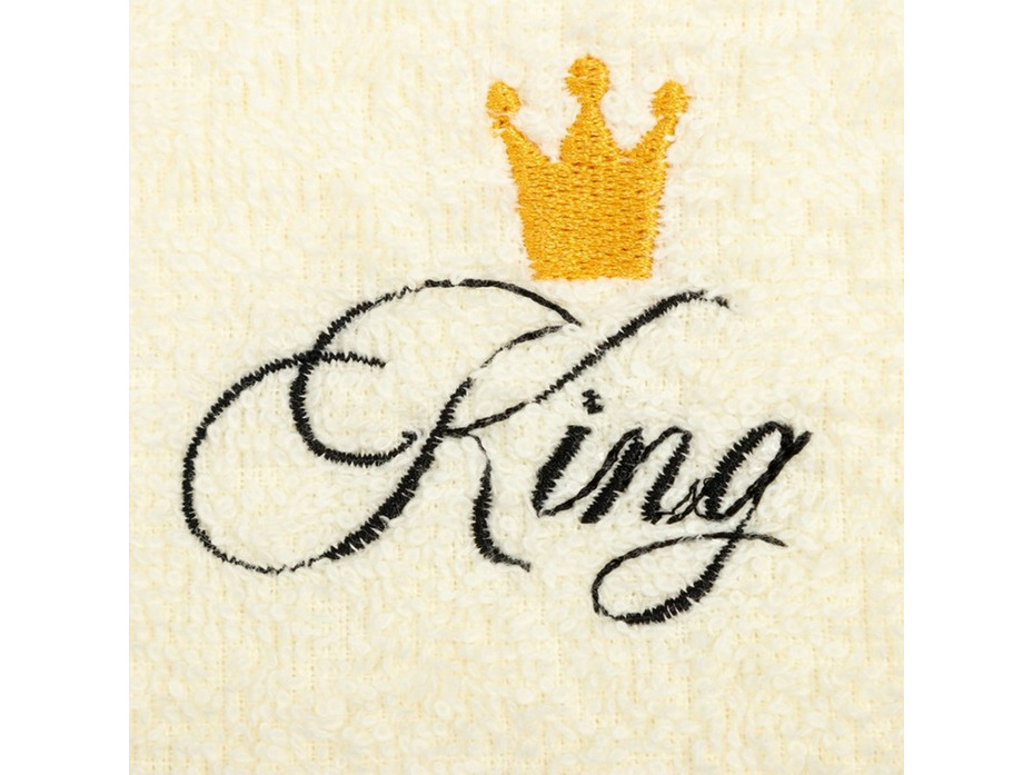 Набор полотенец 4869009 Queen & King махровые (30*60, 2 шт) / Этель