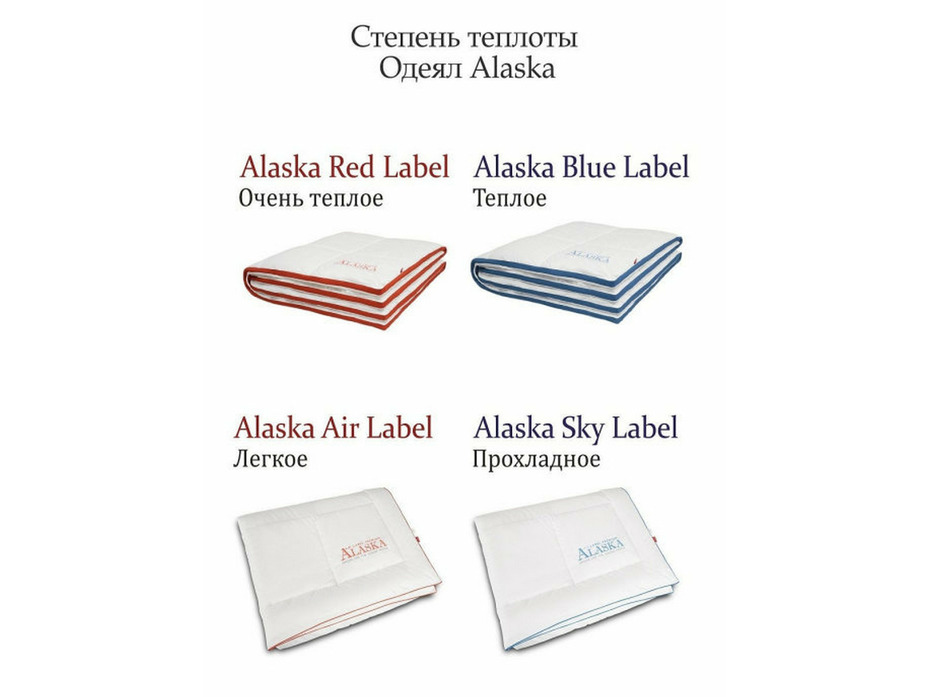 Одеяло Alaska Blue label синтетическое волокно 200*220 / Espera