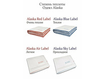 Одеяло Alaska Blue label синтетическое волокно 200*220 / Espera
