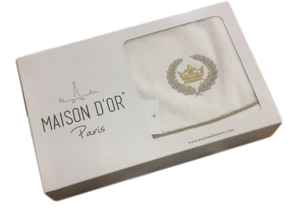 Набор полотенец Eleganze marin махровые 30*50 (4 шт) / Maison Dor