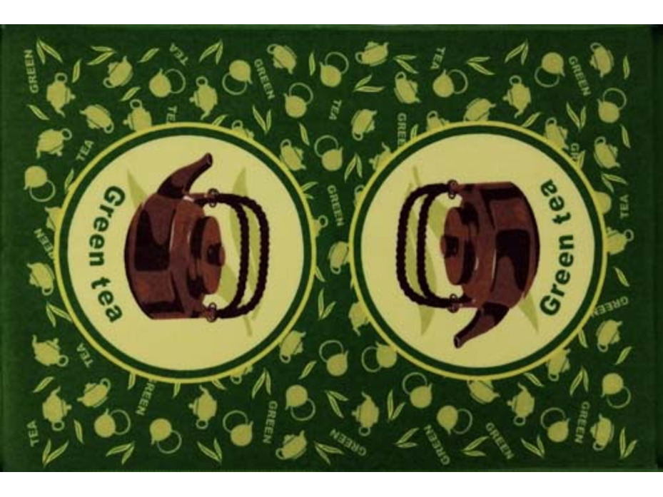 Полотенце Чай зеленый кт - 1027-1 велюрово-махровое 40*60 / Элит текстиль