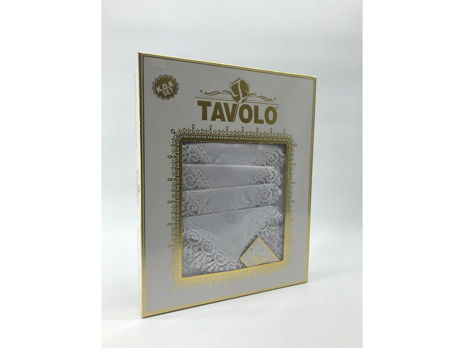 Столовый набор Tavolo (скатерть 160*220, салфетки 30*30 6шт) гипюр / Activ