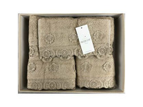 Набор полотенец Intensive махровые в подарочной упаковке (30*50, 50*100, 70*140) / Maison Dor