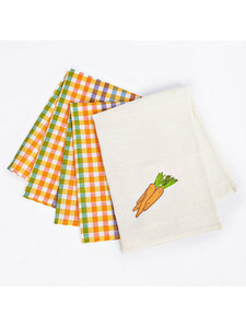 Набор полотенец Фазенда морковь льняные (50*70, 3 шт)