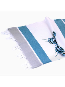 Полотенце для сауны Butterfly хлопковое 90*160 / Arya