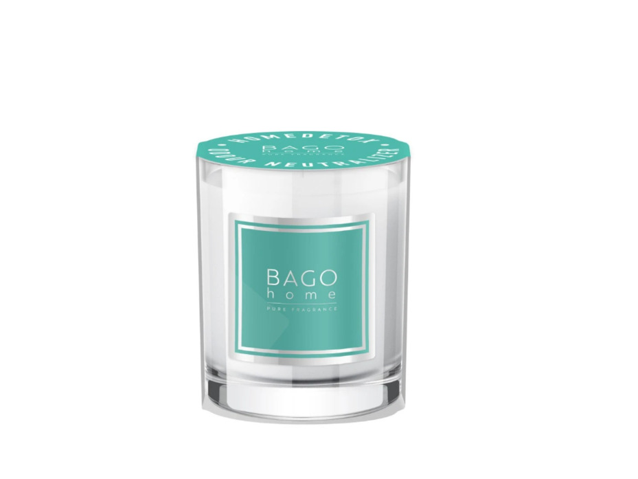 Свеча ароматическая в стекле Свежий детокс, 132 гр / Bago Home