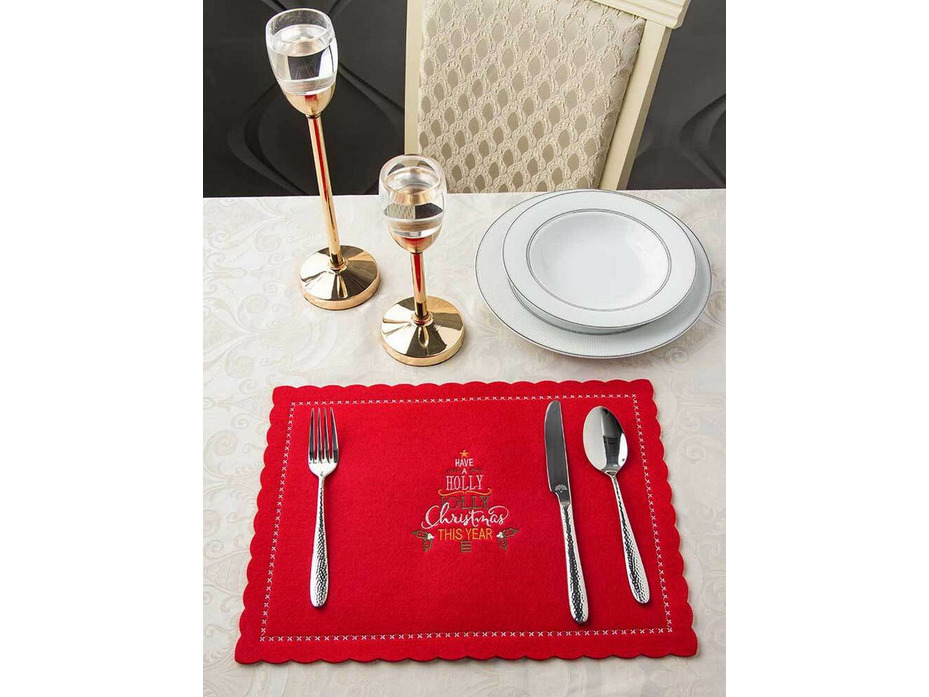 Плейсмат Holly полиэстер 30*40 / Arya Плейсмат Holly полиэстер 30*40 / Arya