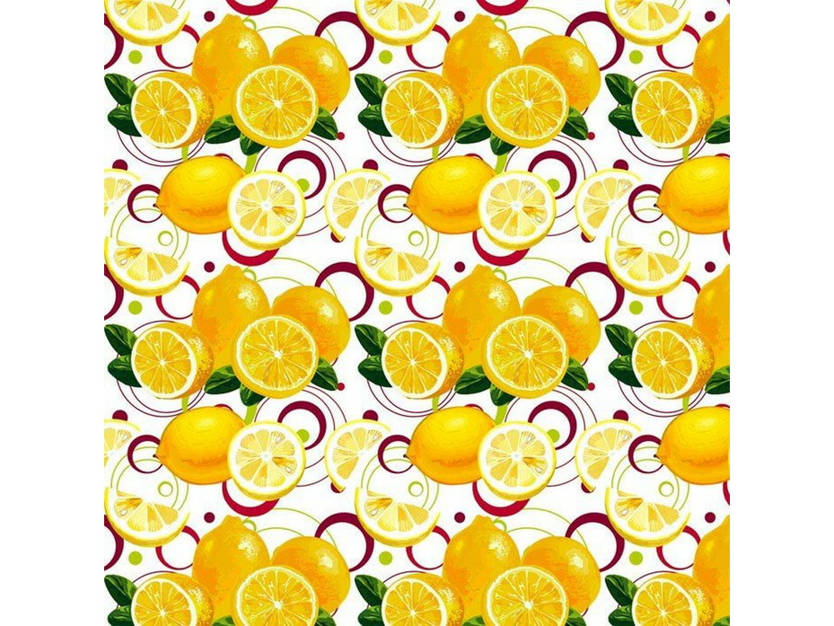 Полотенце 764537 Лимоны вафельное 40*70 / Нордтекс
