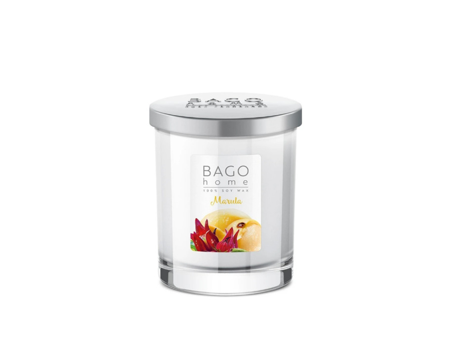 Свеча ароматическая в стекле Марула, 132 гр / Bago Home