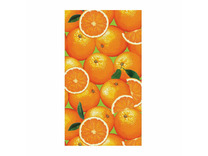 Полотенце 764538 Апельсины вафельное 40*70 / Нордтекс