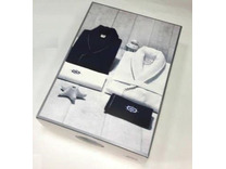 Халат мужской с полотенцами Marine вафельный / Maison Dor