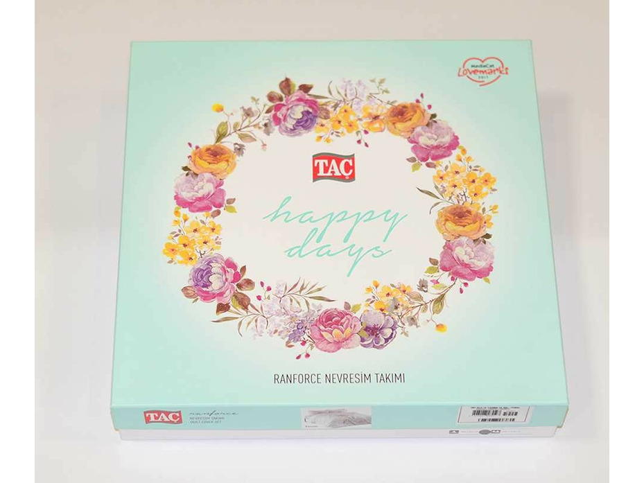 Постельное белье Ezra ранфорс Евро сп / Tac