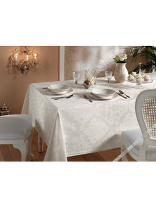 Скатерть Damask хлопковая 160*320 / Tivolyo Home Скатерть Damask хлопковая 160*320 / Tivolyo Home