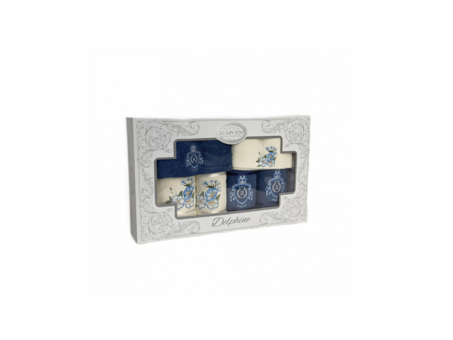 Набор полотенец HS 1718 Arma махровые 30*50 (2шт), 50*90(2 шт), 70*140 (2шт) / Karven Набор полотенец HS 1718 Arma махровые 30*50 (2шт), 50*90(2 шт), 70*140 (2шт) / Karven