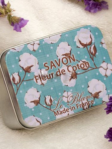 Белый хлопок, Мыло с маслом карите 100 гр / Le Blanc Белый хлопок, Мыло с маслом карите 100 гр / Le Blanc