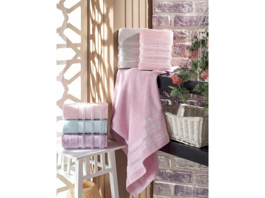 Полотенце H 2230 Rosalinda махровое 50*90 / Karven