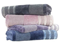 Полотенце Jeans велюрово-махровое 70*135 / Buddemeyer
