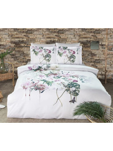 Постельное белье Flamingo сатин deluxe Семейный сп / Тivolyo Home Постельное белье Flamingo сатин deluxe Семейный сп / Тivolyo Home