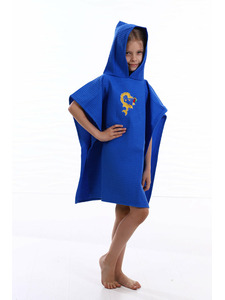 Пончо детское вафельное / Ашма