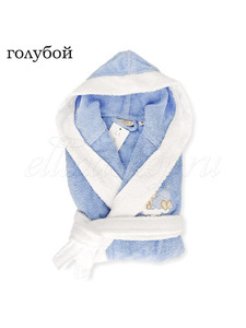 Халат детский махровый с капюшоном Спящая луна / La Villa Халат детский махровый с капюшоном Спящая луна / La Villa