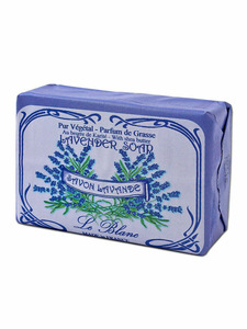 Лаванда, Мыло с маслом карите 100 гр / Le Blanc