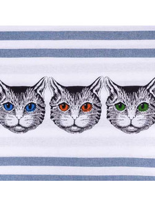 Полотенце для сауны Cats хлопковое 90*160 / Arya