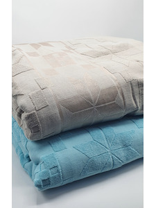 Покрывало 5009134 Геометричное жаккард махровое 180*200 / 7-я Покрывало 5009134 Геометричное жаккард махровое 180*200 / 7-я