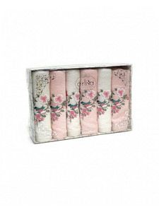 Набор полотенец Lavin HM 711 бамбуковые (30*50, 6 шт) Набор полотенец Lavin HM 711 бамбуковые (30*50, 6 шт)