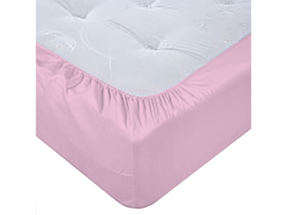 Простыня на резинке сатин 140*200*20 / Текстильный городок