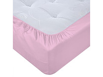 Простыня на резинке сатин 140*200*20 / Текстильный городок