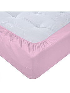 Простыня на резинке сатин 140*200*20 / Текстильный городок