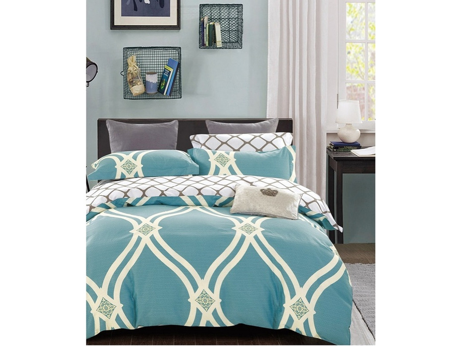 Постельное белье S-131 сатин Евро сп / Butterfly