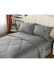 Постельное белье с одеялом Нельсон № 13 сатин Евро сп / Sofi de Marko